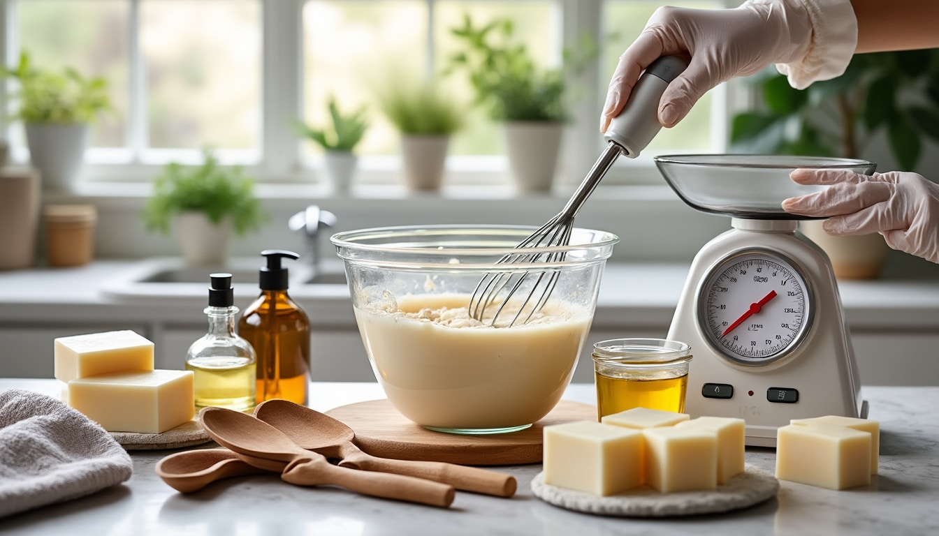 Comment faire du savon maison : la saponification à froid pas à pas