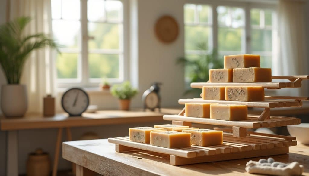 Cure de séchage d&rsquo;un savon : pourquoi elle est indispensable