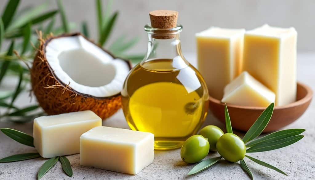 Huile de coco, olive ou karité : ce que chaque huile apporte au savon