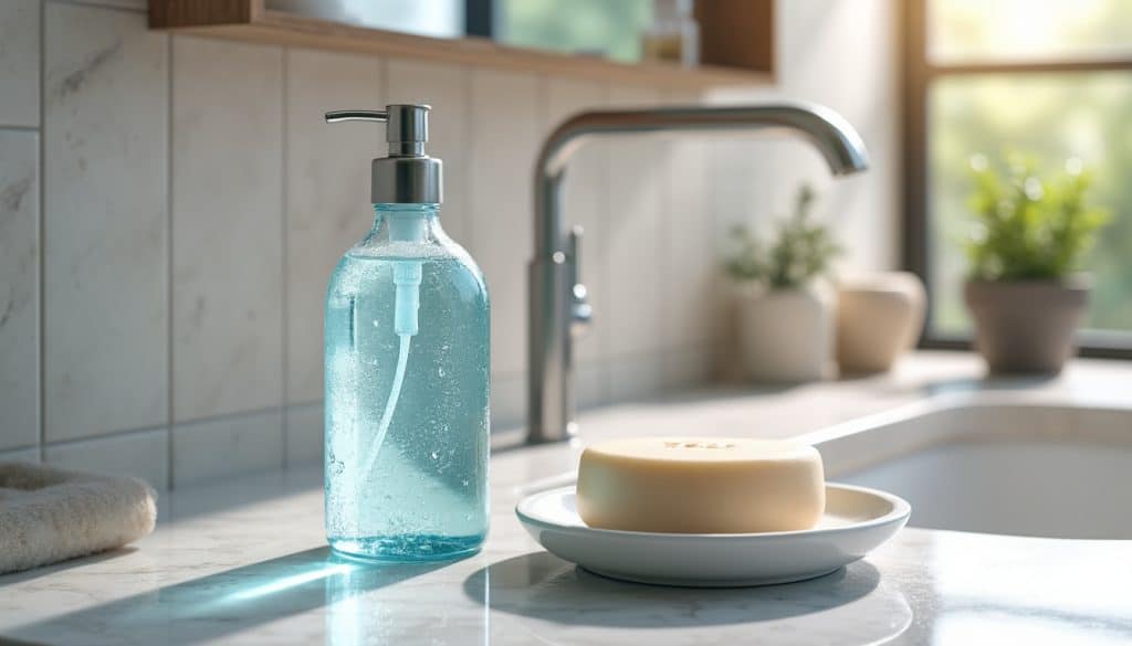 Savon pour les mains au quotidien : liquide ou solide