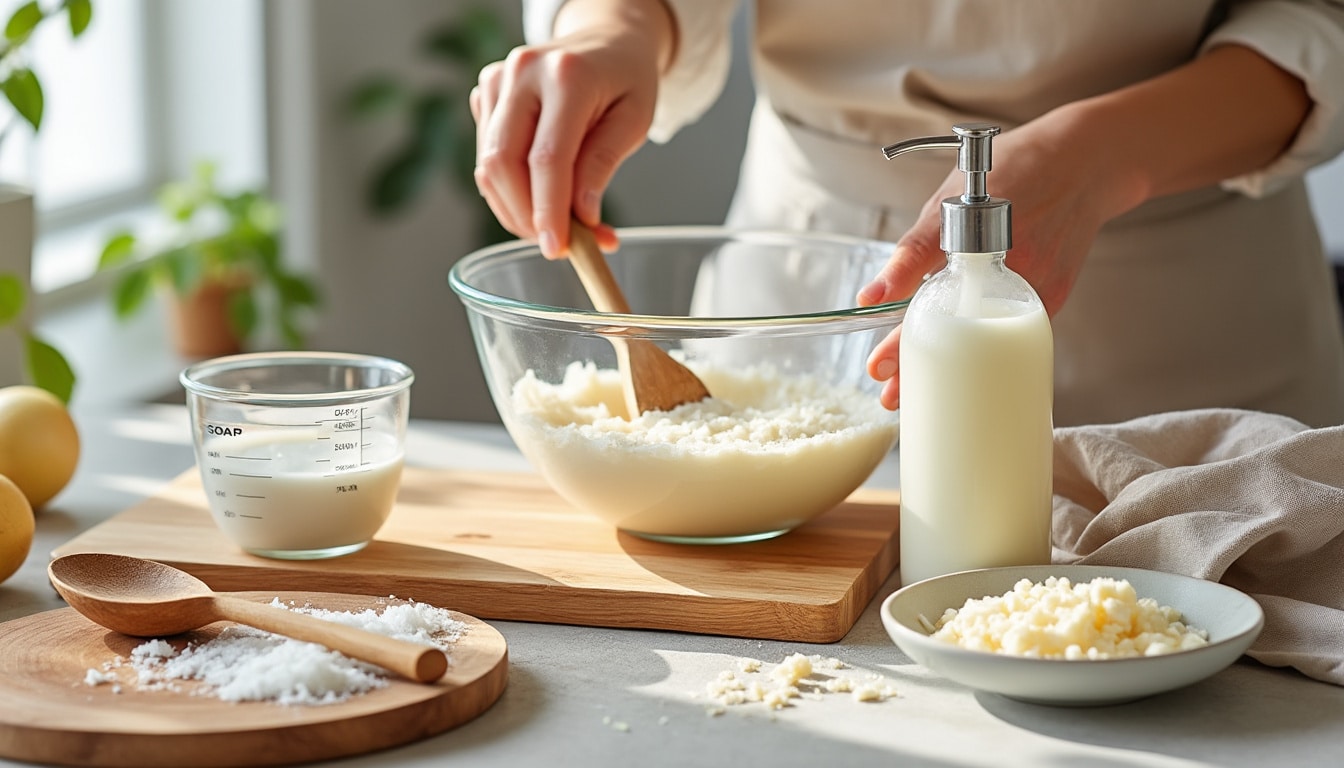 Faire son savon liquide maison